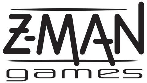 zwei Querstriche, zwischen den Querstrichen Z-Man in Blockbuchstaben, darunter games in Kleinbuchstaben, auch farbig