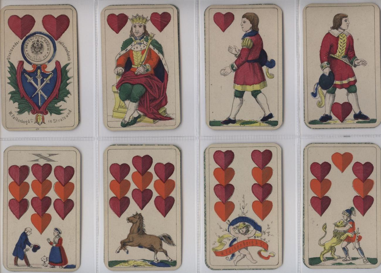 Alte Spielkarten aus dem Spielkartenmuseum Altenburg