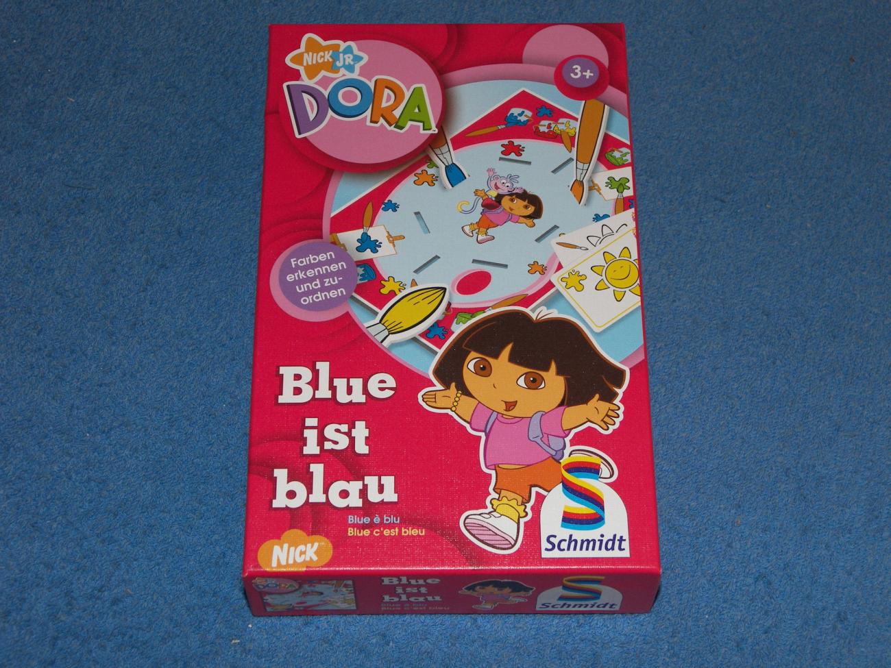 Nick Jr. Dora Blue ist Blau | brettspiele.digital