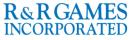 2 R gegeneinander versetzt, dazwischen &, darunter GAMES INC.